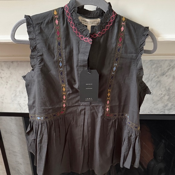 NWT CURRENT ELLIOTT top, xs - Picture 1 of 4